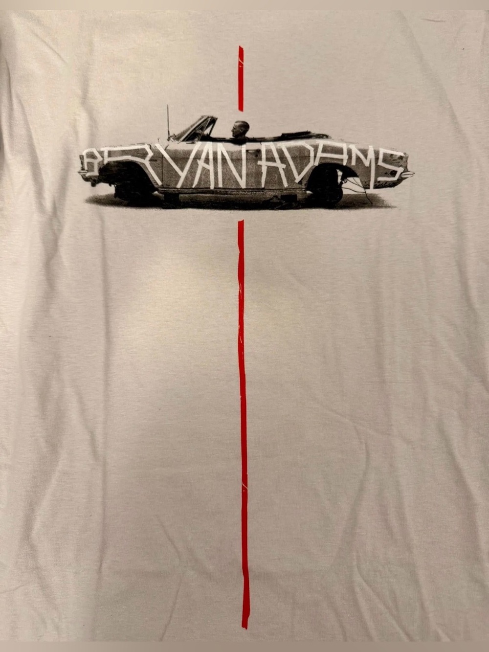 Bryan Adams "So Happy / Jacked Car" Tour Concert T-Shirt